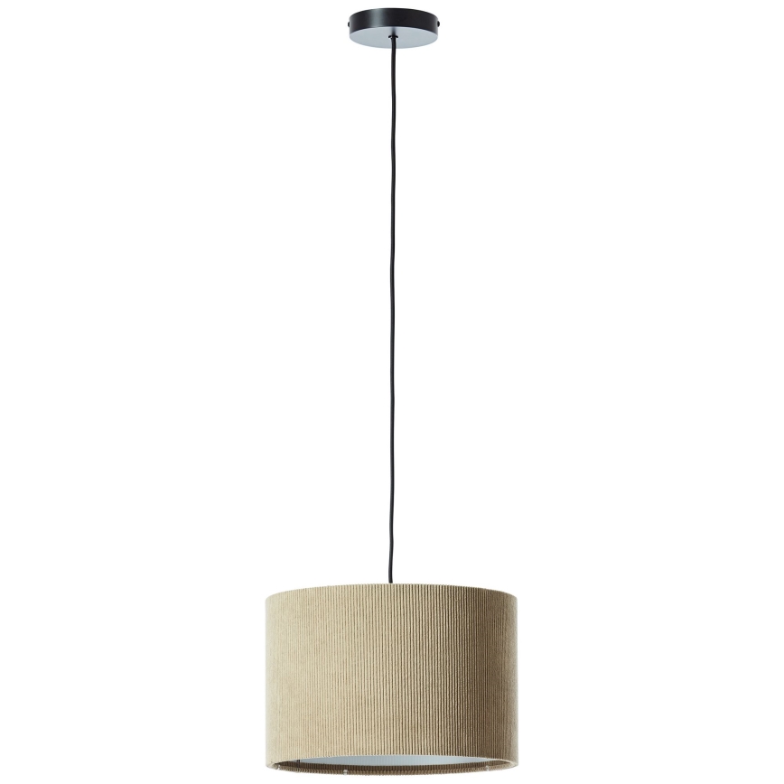 Brilliant - Kattokruunu johdossa TONY 1xE27/20W/230V halkaisija 35 cm ruskea
