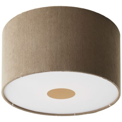 Brilliant - Kattovalo TONY 1xE27/20W/230V halkaisija 45 cm ruskea