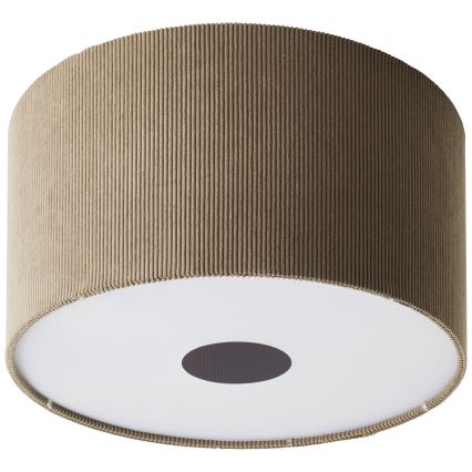 Brilliant - Kattovalo TONY 1xE27/20W/230V halkaisija 45 cm ruskea