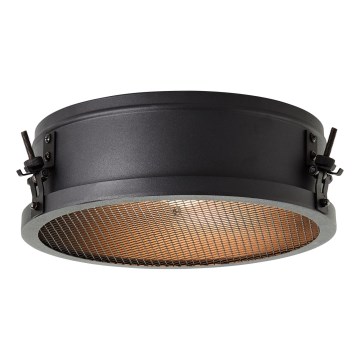 Brilliant - Katto­valaisin ZOIS 1xE27/60W/230V Ø 30 cm, musta