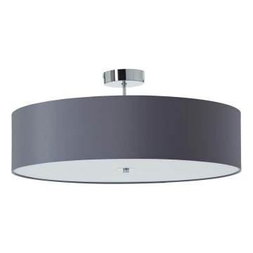 Brilliant - Kiinteä kattokruunu ANDRIA 3xE27/60W/230V halkaisija 60 cm antrasiitti