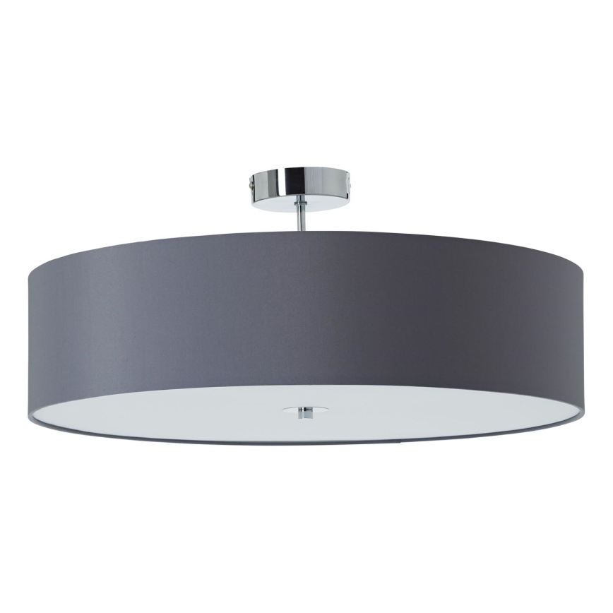 Brilliant - Kiinteä kattokruunu ANDRIA 3xE27/60W/230V halkaisija 60 cm antrasiitti
