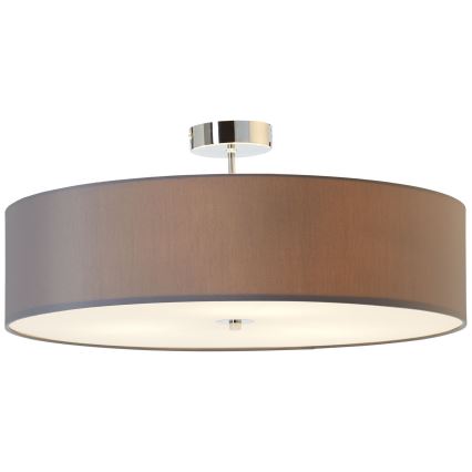 Brilliant - Kiinteä kattokruunu ANDRIA 3xE27/60W/230V halkaisija 60 cm antrasiitti