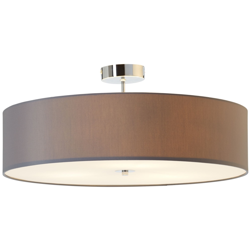 Brilliant - Kiinteä kattokruunu ANDRIA 3xE27/60W/230V halkaisija 60 cm antrasiitti