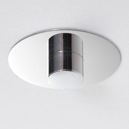 Brilliant - Kiinteä kattokruunu ANDRIA 3xE27/60W/230V halkaisija 60 cm harmaa