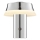 Brilliant - KINICH LED himmennettävä ladattava kosketusohjattu pöytävalaisin LED/2,5W/5V 2700K 2600 mAh kiiltävä kromi