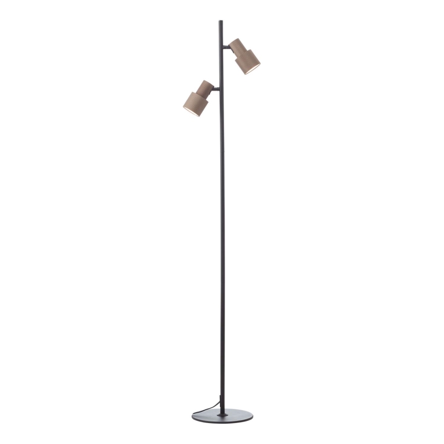 Brilliant - Lattialamppu CADIZ 2xGU10/10W/230V pronssi