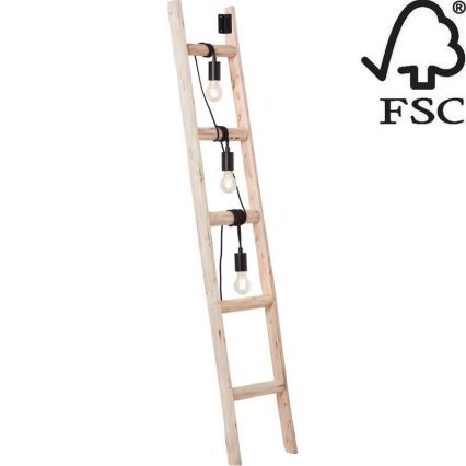 Brilliant - Lattialamppu LADDER 3xE27/42W/230V