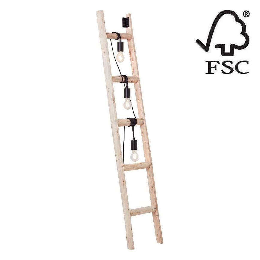 Brilliant - Lattialamppu LADDER 3xE27/42W/230V