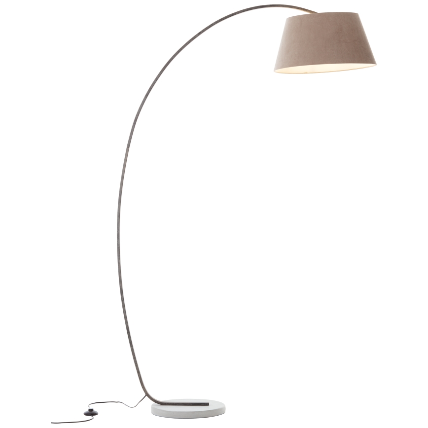 Brilliant - Lattiavalaisin BROK 1xE27/60W/230V taupe