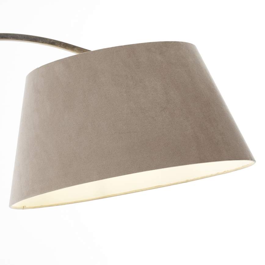 Brilliant - Lattiavalaisin BROK 1xE27/60W/230V taupe