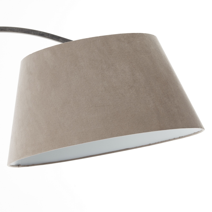 Brilliant - Lattiavalaisin BROK 1xE27/60W/230V taupe