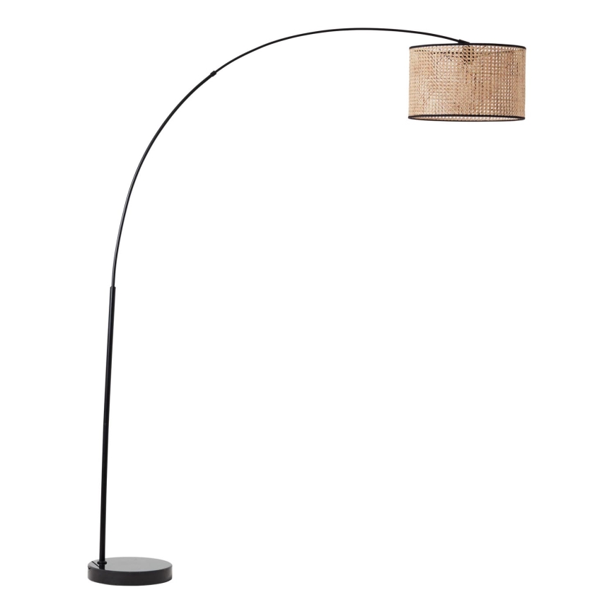 Brilliant - Lattiavalaisin WILEY 1xE27/60W/230V musta/beige