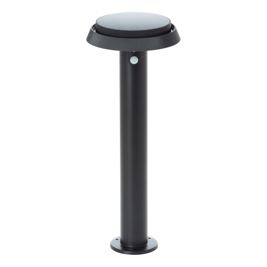 Brilliant - LED-aurinkolamppu anturilla ALVERO LED/4W/3,7V 2000 mAh 50 cm IP44 musta