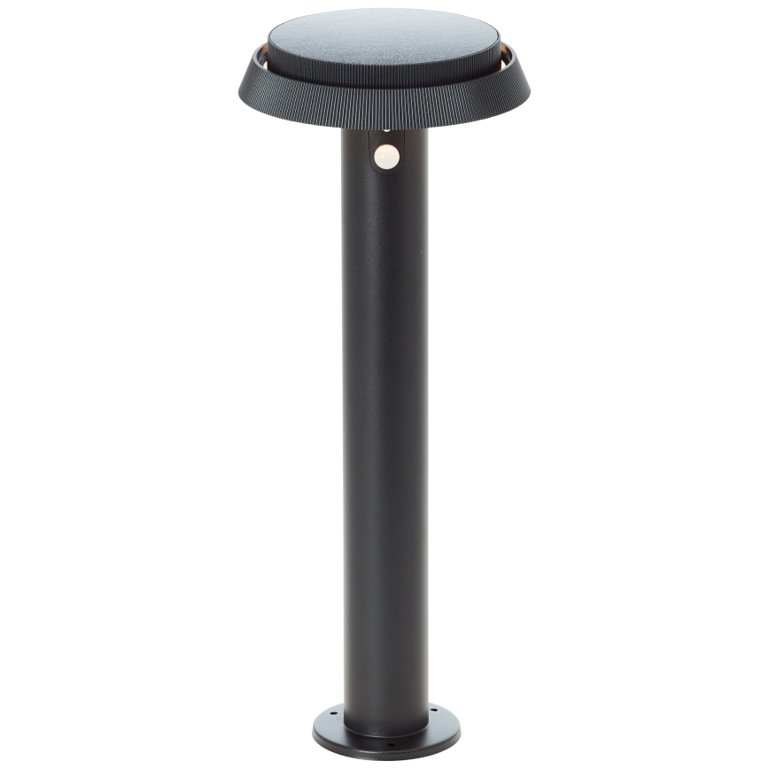 Brilliant - LED-aurinkolamppu anturilla ALVERO LED/4W/3,7V 50 cm IP44 musta