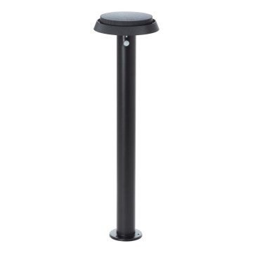 Brilliant - LED-aurinkolamppu anturilla ALVERO LED/4W/3,7V 70 cm IP44 musta