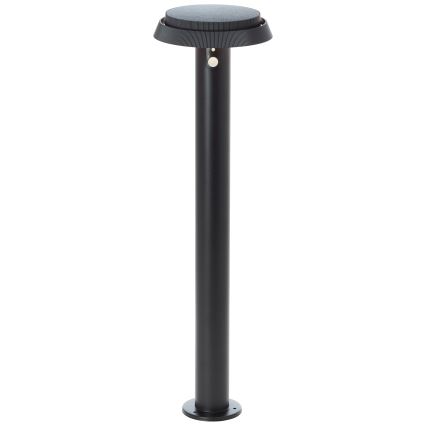 Brilliant - LED-aurinkolamppu anturilla ALVERO LED/4W/3,7V 70 cm IP44 musta