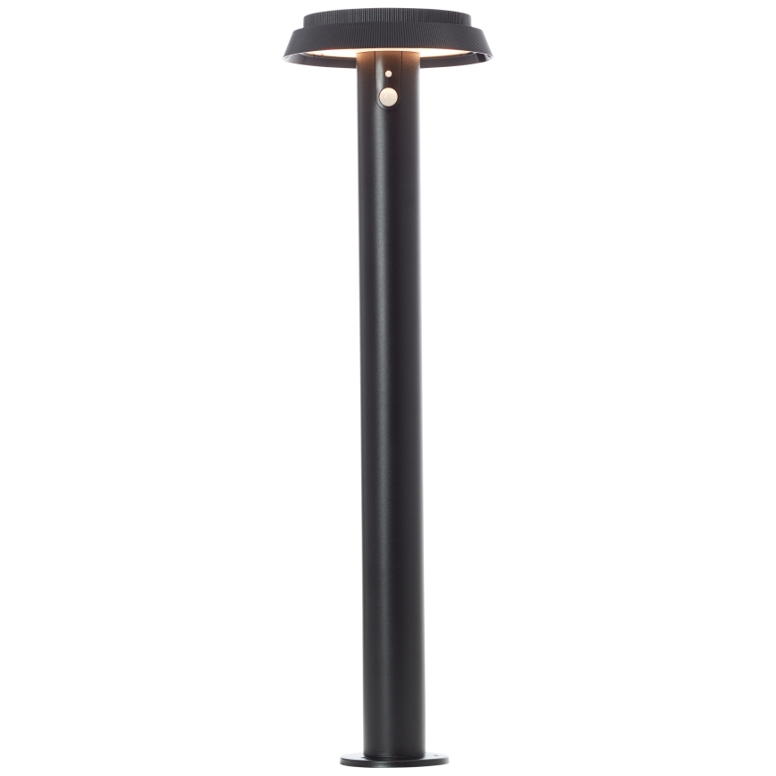 Brilliant - LED-aurinkolamppu anturilla ALVERO LED/4W/3,7V 70 cm IP44 musta