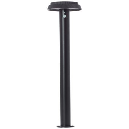 Brilliant - LED-aurinkolamppu anturilla ALVERO LED/4W/3,7V 70 cm IP44 musta