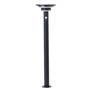 Brilliant - LED-aurinkolamppu anturilla GARVINA LED/3W/3,7V 85 cm IP44 musta
