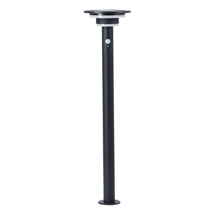 Brilliant - LED-aurinkolamppu anturilla GARVINA LED/3W/3,7V 85 cm IP44 musta