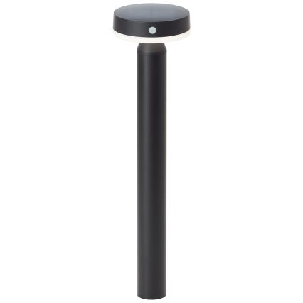 Brilliant - LED-aurinkolamppu anturilla MAGUA LED/4W/3,7V 50,2 cm IP44 musta