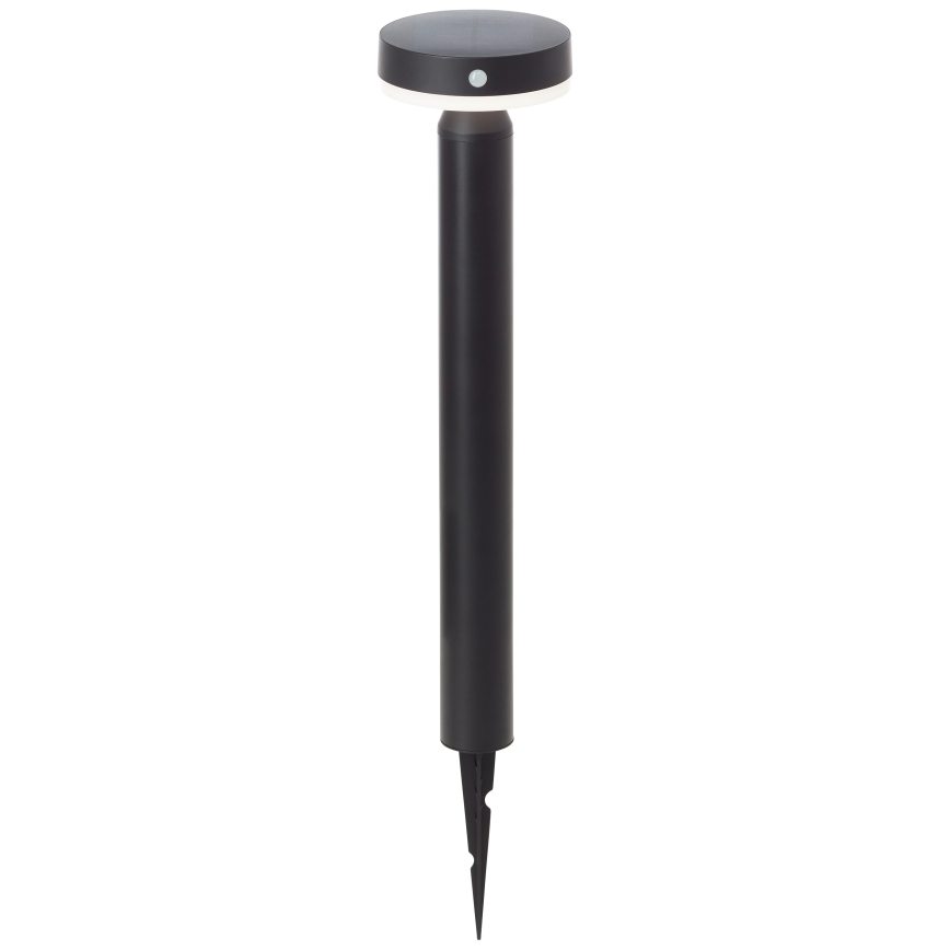 Brilliant - LED-aurinkolamppu anturilla MAGUA LED/4W/3,7V 50,2 cm IP44 musta