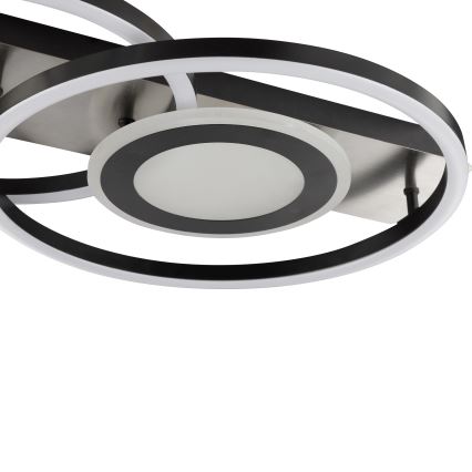 Brilliant - LED Himennettävä kattovalaisin MAUREEN LED/27W/230V musta