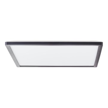 Brilliant - LED-himennettävä kattovalaisin SORELL LED/24/230V 3000-6500K 42x42 cm musta + kaukosäädin