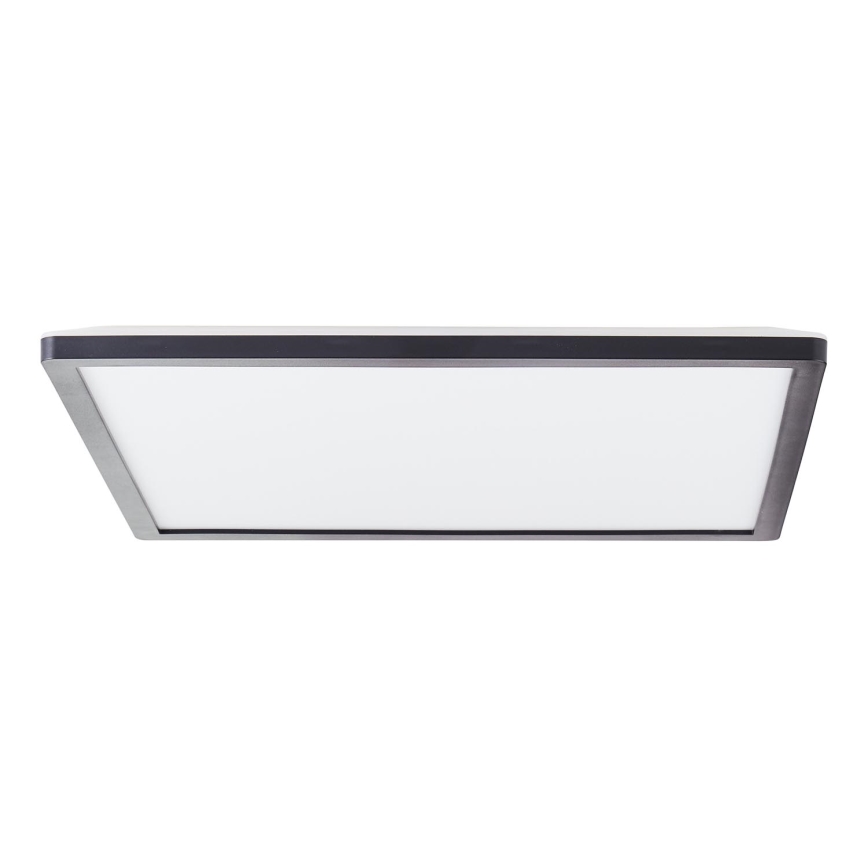 Brilliant - LED-himennettävä kattovalaisin SORELL LED/24/230V 3000-6500K 42x42 cm musta + kaukosäädin