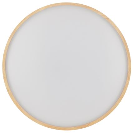 Brilliant - himmennettävä LED-kattovalaisin ALSON LED/21W/230V 3000-6500K halkaisija 49,5 cm kumipuu + kaukosäädin