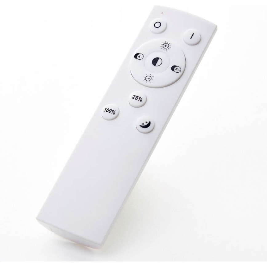 Brilliant - Himmennettävä LED-kattovalaisin AYDIN LED/34W/230V 3000-6500K musta + kaukosäädin