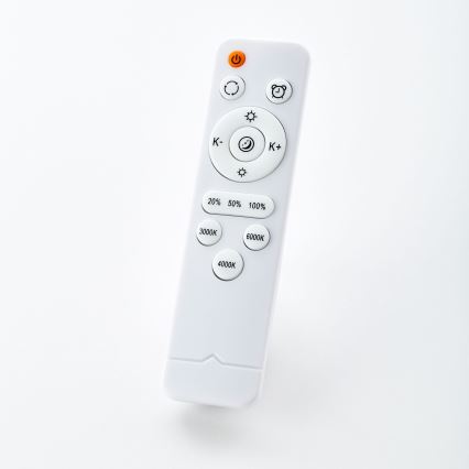 Brilliant - himennettävä LED-kattovalaisin SLIMLINE LED/60W/230V 3000-6500K halkaisija 49 cm valkoinen + kaukosäädin