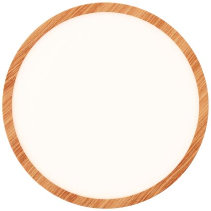 Brilliant - TUCO LED himmennettävä kattovalaisin LED/20W/230V, Ø 29,5 cm, valkoinen/beige