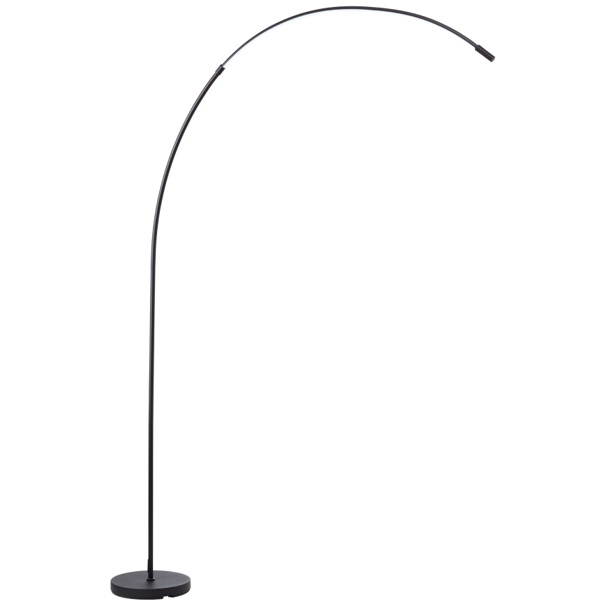 Brilliant - LED Himmennettävä kosketus lattialamppu BOW LED/14W/230V 3000/4000/6500K musta