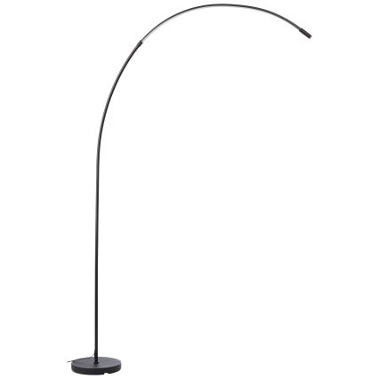Brilliant - LED Himmennettävä kosketus lattialamppu BOW LED/14W/230V 3000/4000/6500K musta