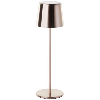 Brilliant - LED Himmennettävä kosketus ulko lamppu XAANA LED/4W/5V 3000/4000/6500K 2600 mAh IP44 kupari