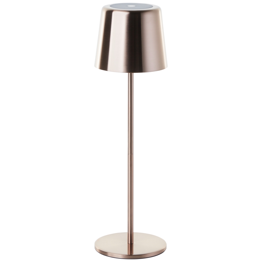 Brilliant - LED Himmennettävä kosketus ulko lamppu XAANA LED/4W/5V 3000/4000/6500K 2600 mAh IP44 kupari
