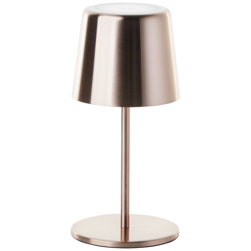 Brilliant - LED Himmennettävä kosketus ulko lamppu XAANA LED/4W/5V 3000/4000/6500K 2600 mAh IP44 kupari
