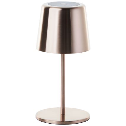 Brilliant - LED Himmennettävä kosketus ulko lamppu XAANA LED/4W/5V 3000/4000/6500K 2600 mAh IP44 kupari