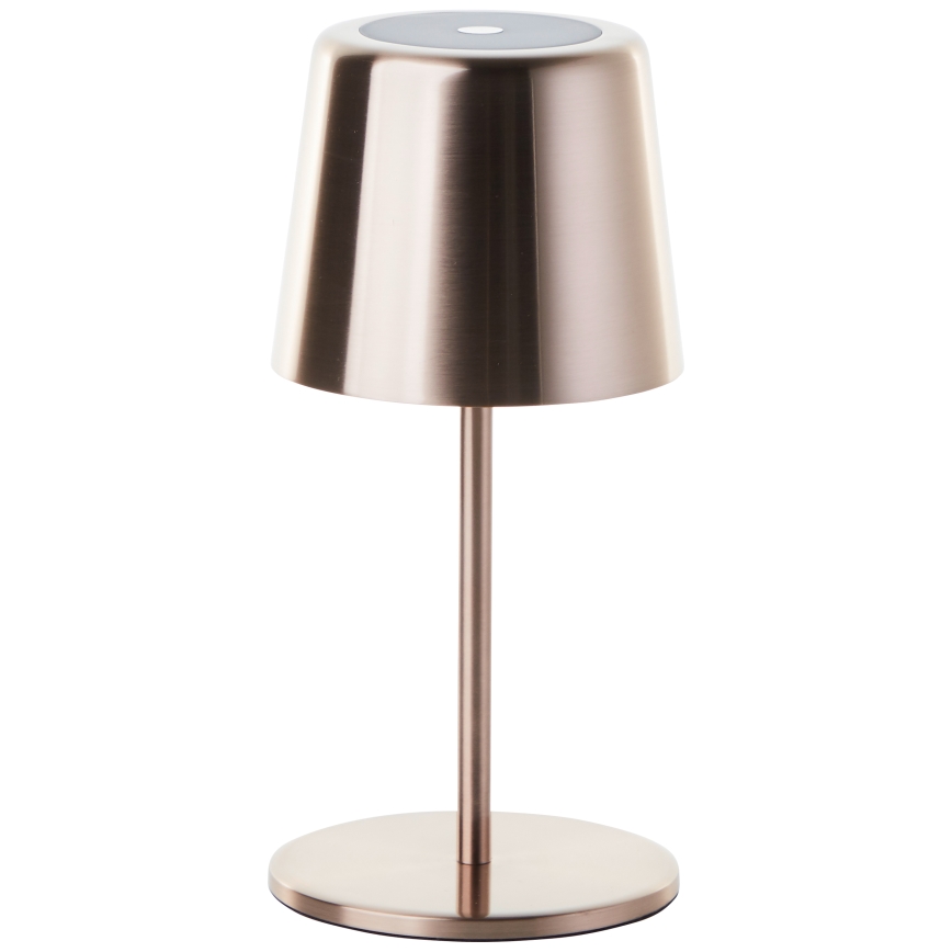 Brilliant - LED Himmennettävä kosketus ulko lamppu XAANA LED/4W/5V 3000/4000/6500K 2600 mAh IP44 kupari