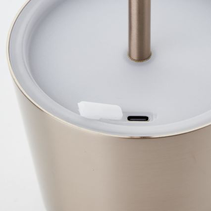 Brilliant - LED Himmennettävä kosketus ulko lamppu XAANA LED/4W/5V 3000/4000/6500K 2600 mAh IP44 kupari
