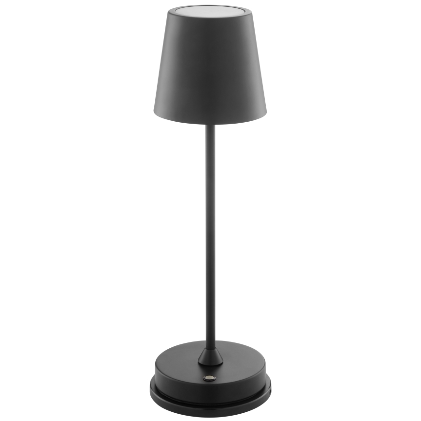Brilliant - himmennettävä ladattava kosketusohjattu ulkokäyttöinen pöytävalaisin ELORA LED/2,5W/5V 2700K 2600 mAh IP44 musta