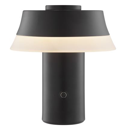 Brilliant - LED himmennettävä ladattava kosketustoiminen pöytälamppu KINICH LED/2,5W/5V 2700K 2600 mAh musta
