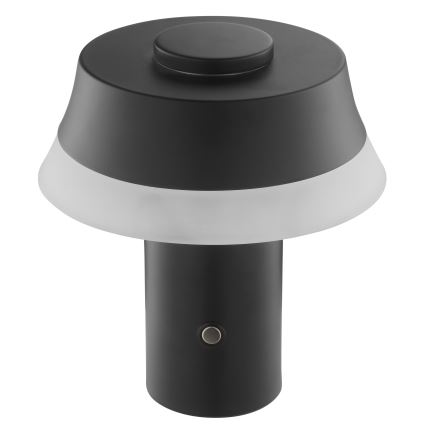Brilliant - LED himmennettävä ladattava kosketustoiminen pöytälamppu KINICH LED/2,5W/5V 2700K 2600 mAh musta
