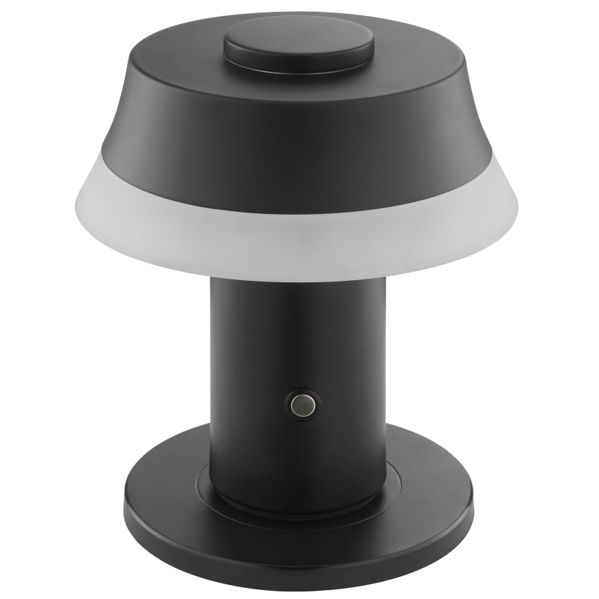 Brilliant - LED himmennettävä ladattava kosketustoiminen pöytälamppu KINICH LED/2,5W/5V 2700K 2600 mAh musta