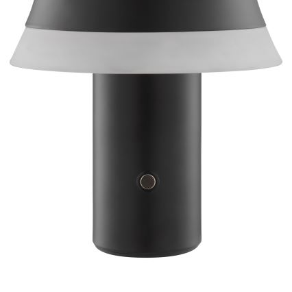 Brilliant - LED himmennettävä ladattava kosketustoiminen pöytälamppu KINICH LED/2,5W/5V 2700K 2600 mAh musta