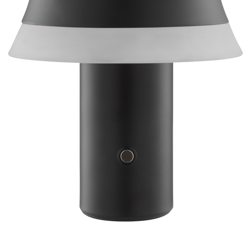 Brilliant - LED himmennettävä ladattava kosketustoiminen pöytälamppu KINICH LED/2,5W/5V 2700K 2600 mAh musta