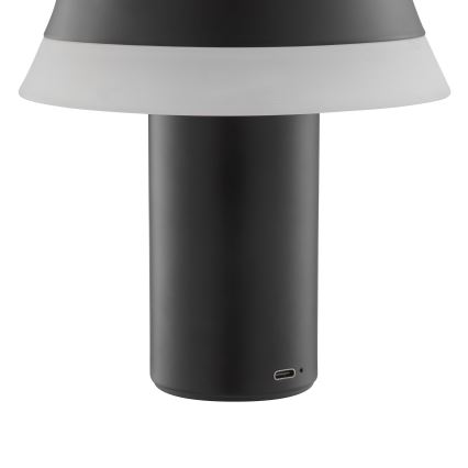 Brilliant - LED himmennettävä ladattava kosketustoiminen pöytälamppu KINICH LED/2,5W/5V 2700K 2600 mAh musta
