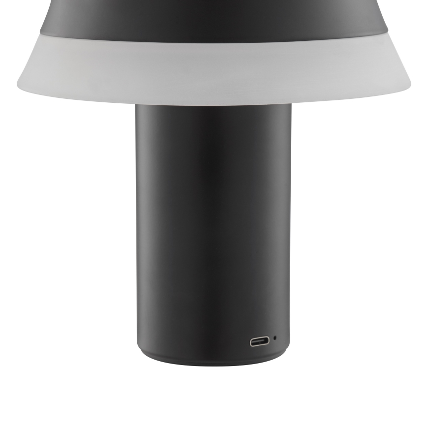 Brilliant - LED himmennettävä ladattava kosketustoiminen pöytälamppu KINICH LED/2,5W/5V 2700K 2600 mAh musta